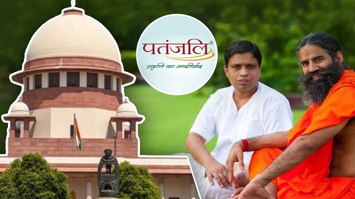 SC Issues Contempt Notice To Patanjali S Acharya Balakrishna Over