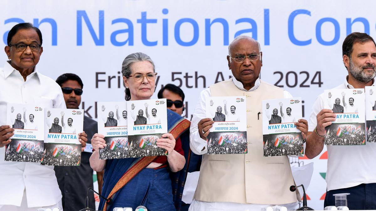 Congress releases manifesto for 2024 Lok Sabha election The Financial