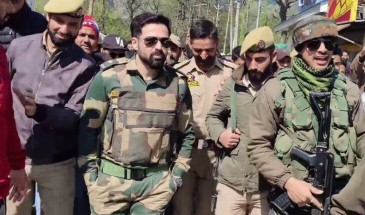 Emraan Hashmi Shooting For ‘ground Zero’ In Jammu And Kashmir’s 