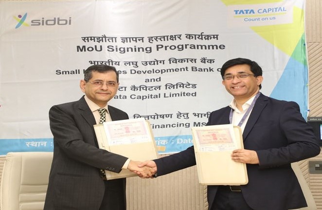 SIDBI signs MoU with Tata Capital Limited to Strengthen financing avenues for MSMEs